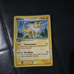 Pokemon TCG Jolteon 3/17 - Pop Series 3 - Holo - EXC - Image 1
