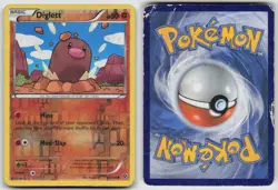 Diglett 58/146 Common XY Pokemon Reverse Holo DMG - Image 3