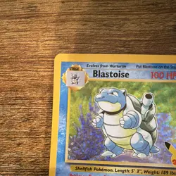 Nintendo Pokemon TCG Base Set Blastoise 2/102 Holo Rare English 100HP 1999 - Image 2