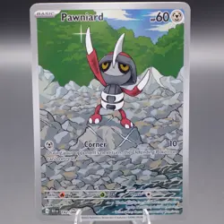 Pawniard 142/086 Illustration Rare SV: Black Bolt Pokemon TCG NM - Image 1