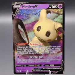 Mimikyu V 062/163 Ultra Rare SWSH05: Battle Styles Pokemon TCG NM - Image 1
