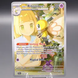 Lillie's Ribombee - 164/159 Illustration Rare SV09: Journey Together Pokemon TCG - Image 1