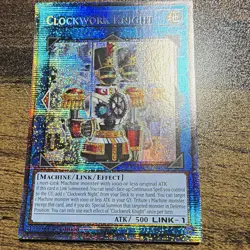 Yu-Gi-Oh! Clockwork Knight RA05-EN058 Rarity Coll 5 Starlight rare Foil 1st - Image 1