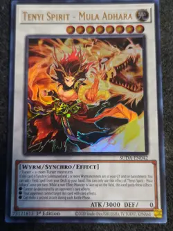 Tenyi Spirit - Mula Adhara Yugioh SUDA-EN042 Ultra Rare 1st Ed NM - Image 1