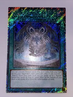 Runick Fountain 1st Edition Platinum Secret Rare RA04-EN296 Yu-Gi-Oh! - Image 1