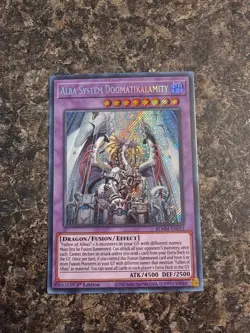 Yugioh Alba System Dogmatikalamity - BLMM-EN011 - 1st Ed. Secret Rare - NM - Image 1