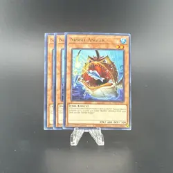 3x Nimble Angler 1st Edition Rare MAZE-EN042 Yu-Gi-Oh! - Image 1