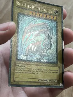 Yu-Gi-Oh Blue-Eyes White Dragon SDK-001 Heavy Fade | Holo Bleed MP - Image 3