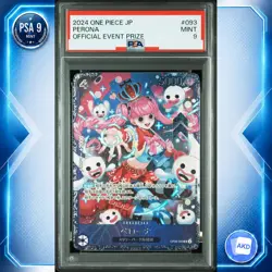 Perona SR OP06-093 Flagship Battle Top 8 PSA 9 One Piece Card Japanese - Image 1