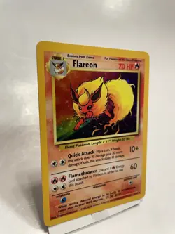 Flareon Pokemon Card TCG 3/64 HOLO RARE Jungle 1999 WOTC - Image 2