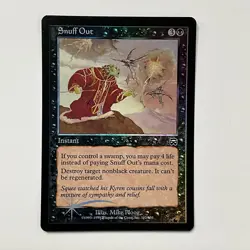 MTG Snuff Out (162) *Foil* Mercadian Masques 1999 Gorgeous Pre-Modern Near Mint - Image 1