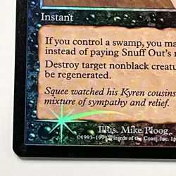 MTG Snuff Out (162) *Foil* Mercadian Masques 1999 Gorgeous Pre-Modern Near Mint - Image 5
