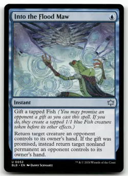 Into the Flood Maw #52 (NM) Bloomburrow BLB Magic MTG - Image 1
