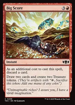 [MTG] Big Score (0206) (TDC) NM - Image 1