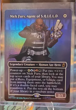 Nick Fury, Agent of S.H.I.E.L.D. (Borderless) (0357) Marvel Super Heroes Foil - Image 1