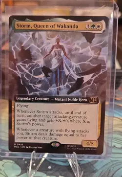 Storm, Queen of Wakanda (Extended Art) Commander: Marvel Super Heroes Regular - Image 1