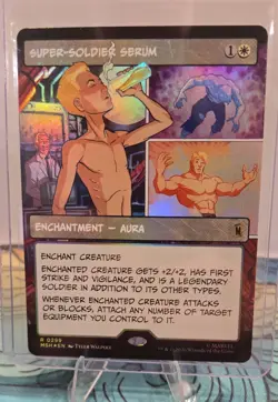 Super-Soldier Serum (Borderless) Marvel Super Heroes Foil - Image 1