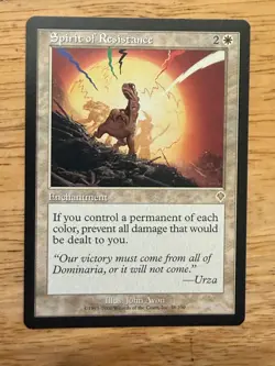 MTG Spirit of Resistance Invasion NM - Image 1