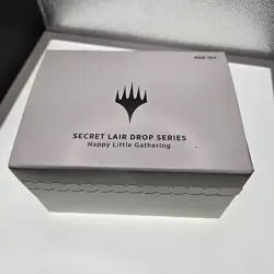 MTG Secret Lair Happy Little Gathering Bob Ross Sealed Box Non-Foil - Image 1