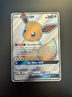 Pokemon TCG - Eevee GX SM242 Sun & Moon Promo Holo English 160HP - Image 1