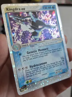 Kingdra ex 92/97 EX Dragon Holo Ultra Rare 150 HP ENG Pokemon TCG 2003 - Image 3