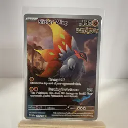 The Pokemon Company Slither Wing 203/182 Sv04 Paradox Rift Holo IR Full Art NM - Image 1