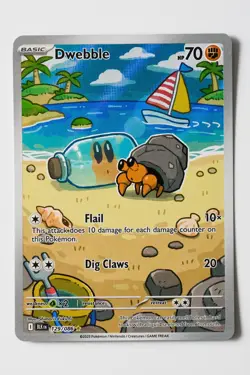 Dwebble 129/086 Pokemon TCG: Black Bolt Illustration Rare (A) - Image 1