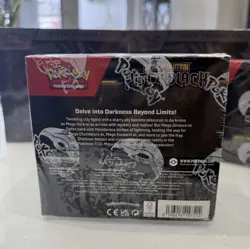 Pokemon TCG Pitch Black Sealed Full Booster Box In Hand - Image 2