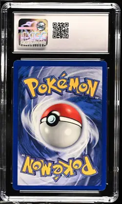 GRAY GREY STAMP Gust of Wind 93/102 1st Edition Pokemon Base Set CGC 9 Mint - Image 2