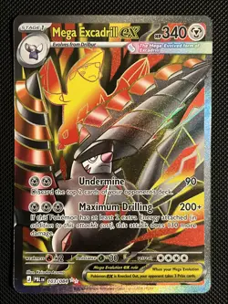 Pokemon Pitch Black Excadrill ex Full Art 103/084 - Image 1