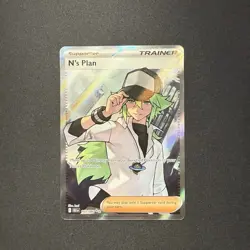 N's Plan 163/086 Ultra Rare Holo Pokemon Black Bolt - Image 1