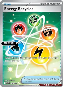 Energy Recycler [Pokemon POR - 108/088] Holofoil - Image 1