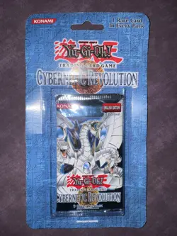 Yugioh 1ST Edition Cybernetic Revolution Blister Pack (2005) Factory Sealed - Image 1