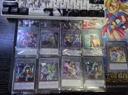 Yugioh Token Lot Of 9 Promo Cards Mint Sealed TKN5 Super Prismatic Secret Rare - Image 1
