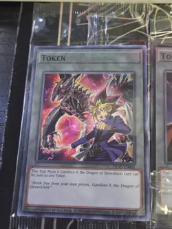 Yugioh Token Lot Of 9 Promo Cards Mint Sealed TKN5 Super Prismatic Secret Rare - Image 2