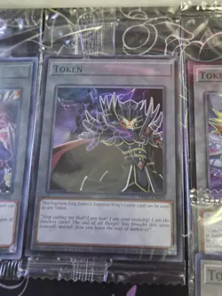 Yugioh Token Lot Of 9 Promo Cards Mint Sealed TKN5 Super Prismatic Secret Rare - Image 3