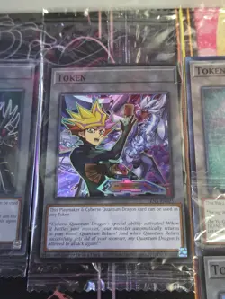 Yugioh Token Lot Of 9 Promo Cards Mint Sealed TKN5 Super Prismatic Secret Rare - Image 4