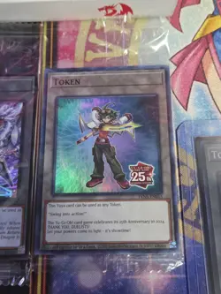 Yugioh Token Lot Of 9 Promo Cards Mint Sealed TKN5 Super Prismatic Secret Rare - Image 5
