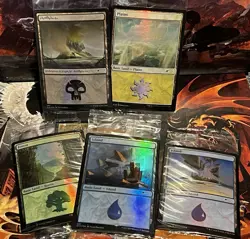 MTG | Assorted Secret Lair Lands In Wrapper ✨FOIL✨ (Secret Lair) - Image 1