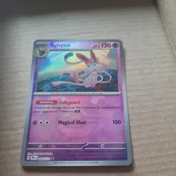 Prismatic Evolutions Pokemon TCG Sylveon Pokeball Reverse Holo - Image 2