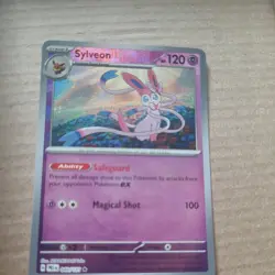 Prismatic Evolutions Pokemon TCG Sylveon Pokeball Reverse Holo - Image 4