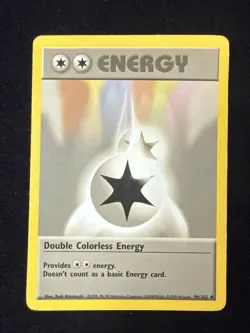 Double Colorless Energy - Base Set - 96/102 - Pokemon TCG - LP - Image 1