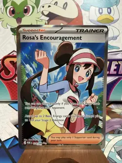 Rosa's Encouragement 114/088 Full Art - Perfect Order - Pokemon TCG - SHIPS FAST - Image 1