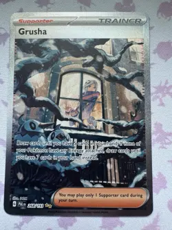 Pokemon TCG Paldea Evolved - Grusha 268/193 Special Illustration Rare Holo - Image 1