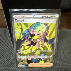 Canari 257/217 Full Art Ultra Rare Holo Trainer Ascended Heroes Pokemon MINT - Image 1