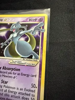 Mewtwo Gold Star 103/110 Holon Phantoms Holo Shiny UR 2006 EN - Image 2