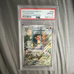 Pokemon TCG Charmander #044 SV Scarlet & Violet Promo Holo English PSA 10 - Image 1