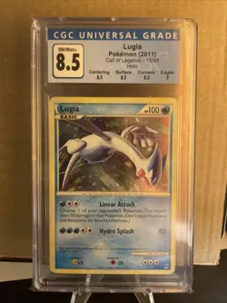 Pokemon TCG Call of Legends Lugia 15/95 Holo CGC 8.5 Old Label - Image 1