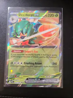 Decidueye ex 012/088 Perfect Order Pokemon TCG NM - Image 1