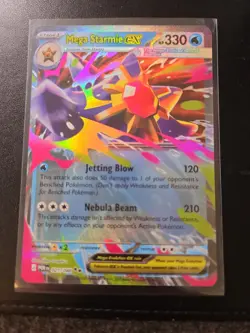 mega starmie ex 021/088 Perfect Order Pokemon TCG - Image 1